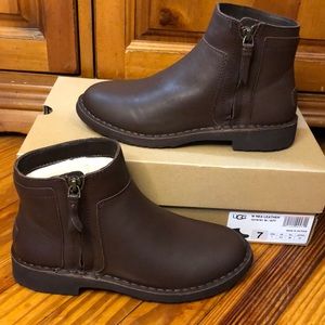 NIB Women’s Ugg Brown Treadlite Boots Size 7